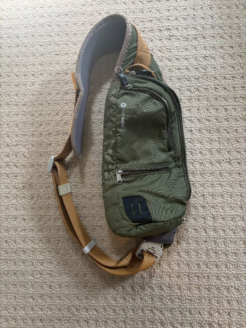 Pacsafe Crossbody Bag for Travel.